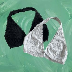 Gilly Hicks Halter Bralettes